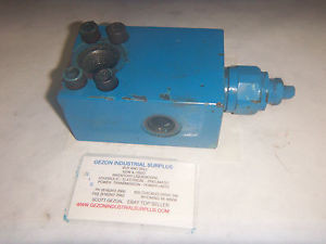 Rexroth AGA6439-1C  3/4" DBDS10K18 Pump Mounted Relief block