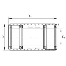 FAG Drawn cup roller clutches - HFL0822