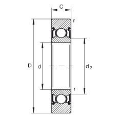 FAG Polias - LR209-X-2RS