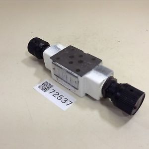 Yuken Throttle & Check Modular Valve MSW-01-X-50 Used #72537