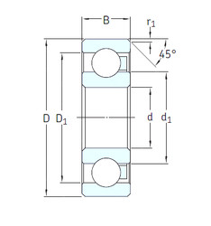 roulements 16004/HR11QN SKF