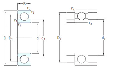 roulements 6336/HC5C3PS0VA970 SKF