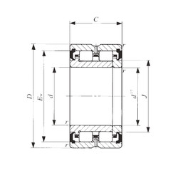 roulements TRU 254425UU IKO