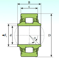 Rodamientos GE 12 RB ISB