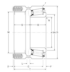 Bantalan 80035/80068P Gamet