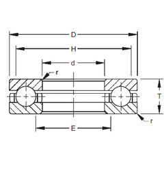 roulements 120TVB511 Timken