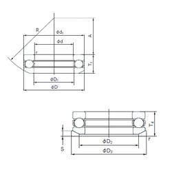 roulements 53328U NACHI