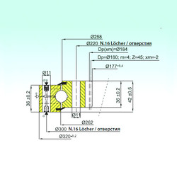 المحامل ZB1.16.0260.400-1SPPN ISB