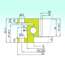 Подшипник ZK.22.1100.100-1SPPN ISB