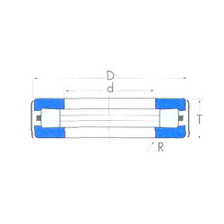 Bantalan T1760 Timken