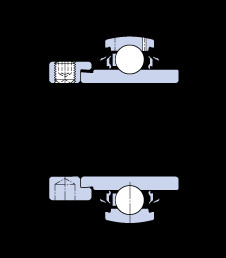 Bantalan YEL 205-2RF/VL065 SKF