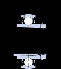 Bantalan YSA 213-2FK + H 2313 SKF