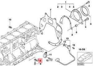 Genuine BMW E46 E85 E86 Z3 Convertible Oil Spraying Injector OEM 11427830770