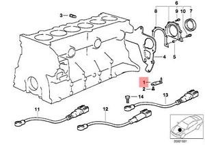 Genuine BMW E36 Z3 Convertible Coupe Oil Spraying Injector OEM 11421317278