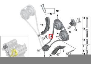 Genuine BMW E53 E60 E60N E61 E61N E63 Oil Spraying Injector OEM 11317548033