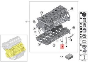 Genuine BMW E60N E61N E70N E71 E82 E84 Oil Spraying Injector OEM 11427598003