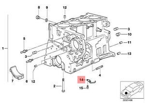 Genuine BMW E38 E39 E46 E53 Estate SUV Oil Spraying Injector OEM 11422246953