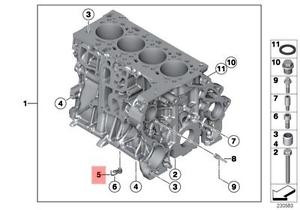 Genuine BMW E60N E61N E81 E82 E83N E84 Oil Spraying Injector OEM 11427797919