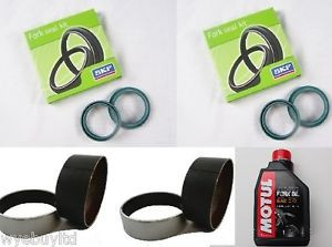 Complete fork service kit for LEM RX 150 2009 motorbike fork kit seal bushes oil