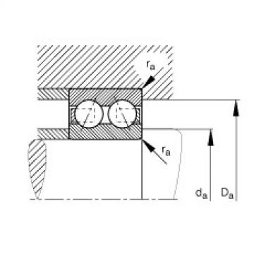 FAG Rolamento angular - 3209-BD-XL