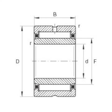 Rodamiento NKI20/20 INA