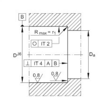 FAG Axial-Schr&auml;gkugellager - 7602030-2RS-TVP