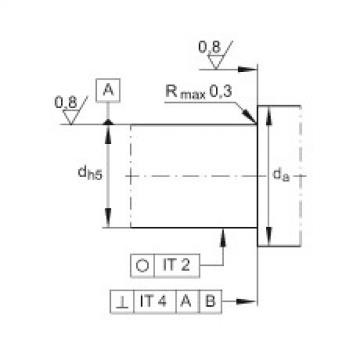 FAG Rolamento axial de agulhas e rolos cil&iacute;ndricos - ZARN45105-L-TV