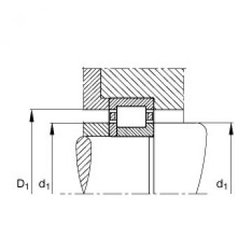 FAG Zylinderrollenlager - NUP306-E-XL-TVP2