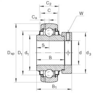 Rodamiento GE40-KRR-B-FA125.5 INA