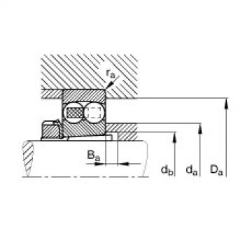 FAG Rolamento autocompensador de esferas - 1210-K-TVH-C3 + H210