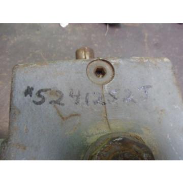 REXROTH HYDRAULIC PUMP #5241252J SHAFT HAS RUST NEW OLD STOCK