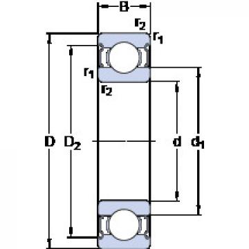 Подшипник 619/6-2Z SKF