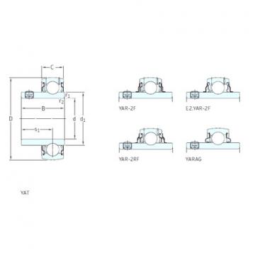 roulements YAR203/12-2F SKF