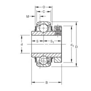 Bantalan GCE25KRRB Timken