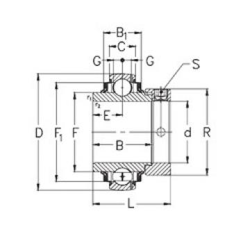 Rodamiento GE40-KRRB NKE