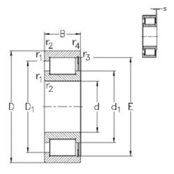 Rodamiento NCF2226-V NKE