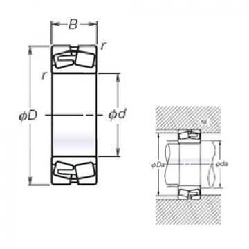 Bantalan TL23038CAE4 NSK