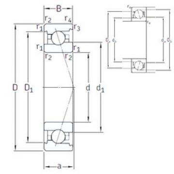 roulements VEX 40 /NS 7CE3 SNFA