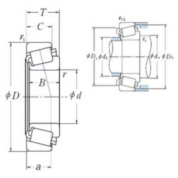 Bantalan 74550/74850 NSK