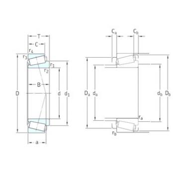 Rodamiento T4CB140 SKF