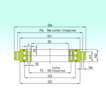 Подшипник ZKLDF120 ISB