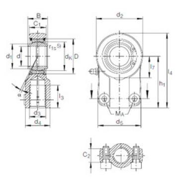 Подшипник GIHN-K 16 LO INA