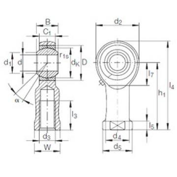 Подшипник GIKFL 18 PB INA