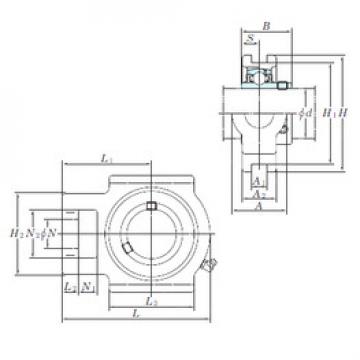 roulements UCTX14-44 KOYO