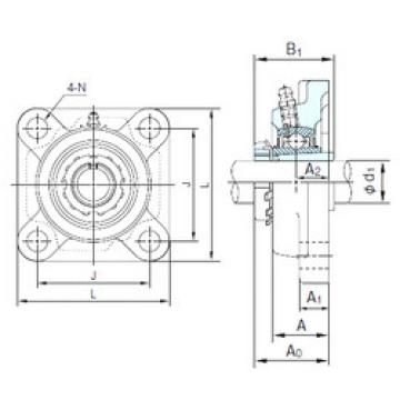 Подшипник UKFX05+H2305 NACHI