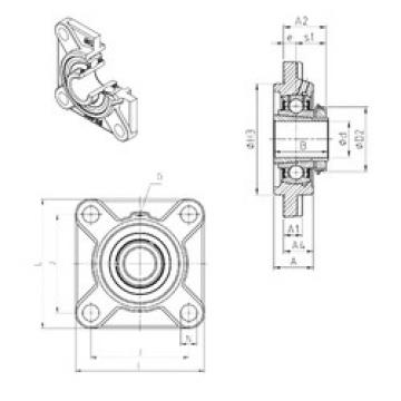 Подшипник UKFS307H SNR