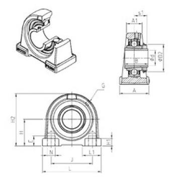 Подшипник UKPA211H SNR