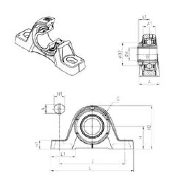 Подшипник UKPE205H SNR