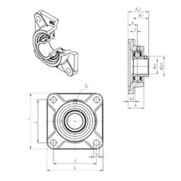 Подшипник USF206 SNR