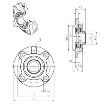 Подшипник USFC201 SNR